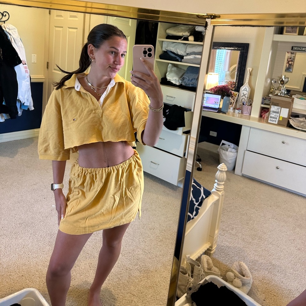 Polo yellow matching set!